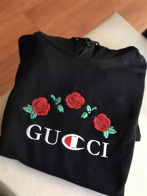 black gucci back hoodie|gucci champion hoodie cheap.